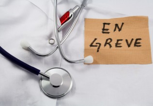 Médecin en grève